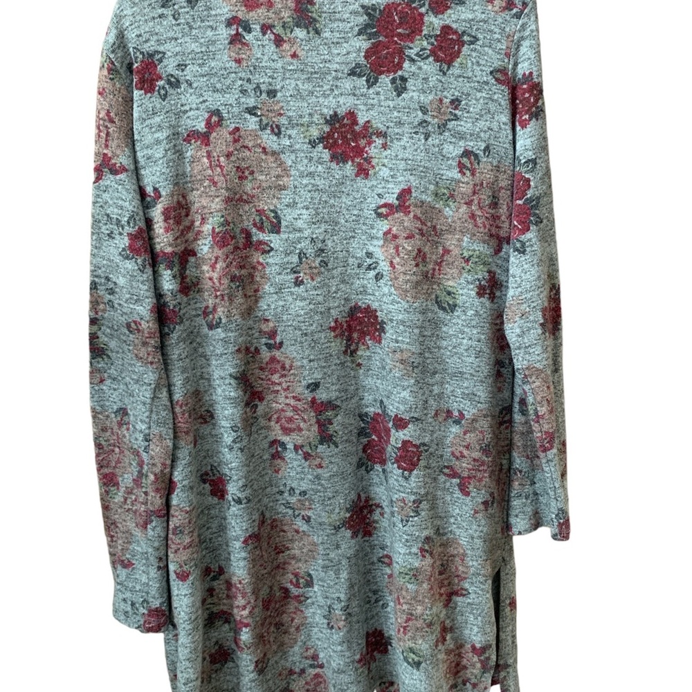 Beautiful long floral cardigan